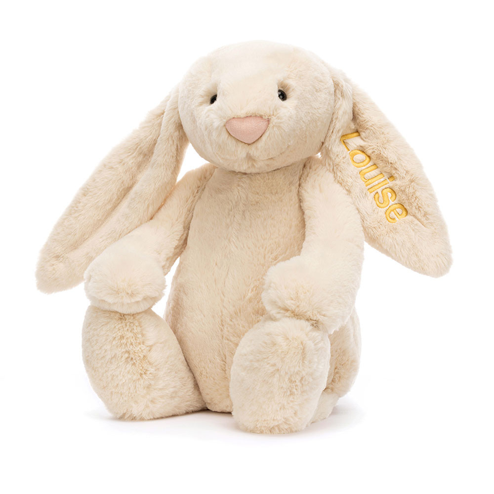 Personalized Bashful Luxe Bunny Willow Huge